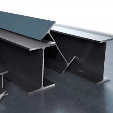 Двутавр нержавеющий г/к 1.4301 / 304 IPN 100 (INP) 80х42х3,9х5,9 мм EN 10034